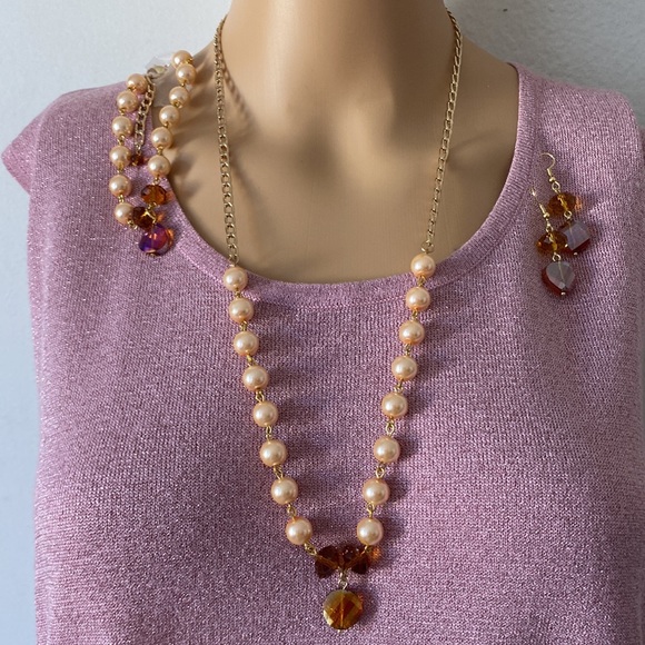 Handmade-Only Fantasy. Set of 3 necklaces - Picture 4 of 4